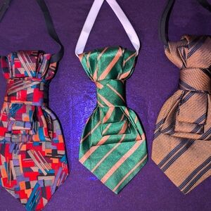 Bundle of 3 Necktie Necklaces